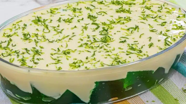 SOBREMESA DE LIMÃO REFRESCANTE E FÁCIL DE FAZER